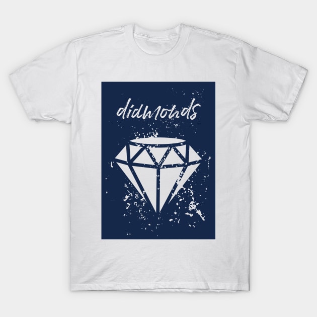 Stylish Diamonds Streetwear T-Shirt by PallKris